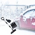 thumbnail image 4 of Herramienta portátil de eliminación de nieve de invierno, cepillo rascador de nieve de diseño desmontable, cabezal giratorio de 360  degree, mango de shamjiam Cepillo quitanieves, 4 of 6