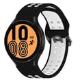thumbnail image 3 of Apmemiss Clearance Suitable for Watch4/ Watch4 Classic Smart Warch Exquisite Fashion Wristband Silica Gel Wristband Two-tone Sports Strap Closeouts Clearance, 3 of 5
