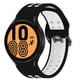 thumbnail image 3 of Adecuado para Samsung Galaxy Watch4 / Galaxy Watch4 Classic Smart Warch Pulsera de moda exquisita Pulsera de gel de sílice Correa deportiva de dos tonos, 3 of 4