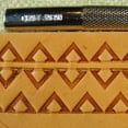 thumbnail image 6 of Leather Stamping Tool, Geometric Border Stamp, E292, Leather Stamping Tool Stamp, Craft Japan Leathercraft Tool, 6 of 6