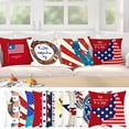 SLYNSHome Clearance 4th of July Pillow Covers 18x18 Inch Independence