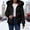 Black, variant on Women's Winter Coat with Hood Waterproof Zip Up Short Snow Jacket Windproof Quilted Outerwear with Pockets | Casual Warm Puffer Jacket for Cold Weather, Outdoor Commute, Ski Trips