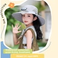 thumbnail image 5 of Cooling Fan Hat for Kids 3-12Years Quick Drying Solar Powered Fan Caps Sun Protective Hat Children Solar Fan Fishing Hat, 5 of 9