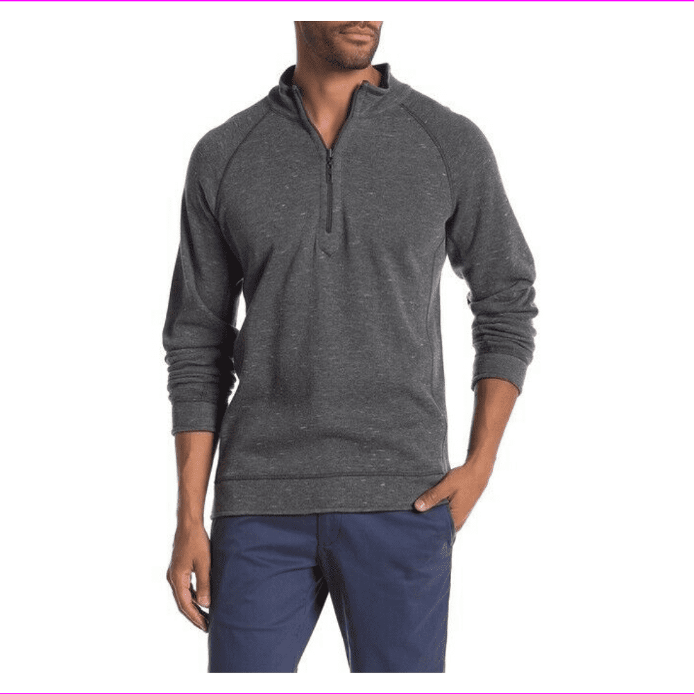 tommy bahama reversible quarter zip