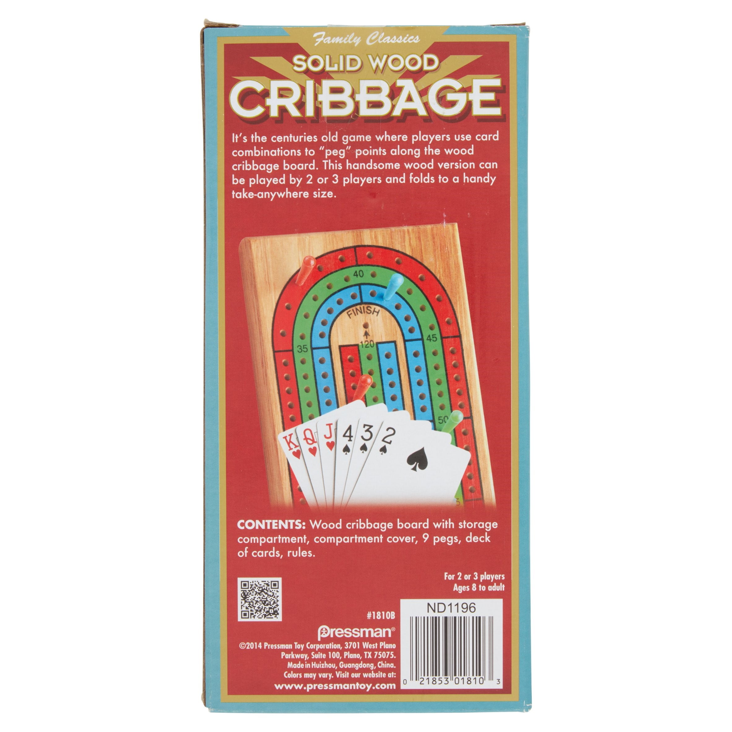 Wood Cribbage Game Ages 8 Walmart Com Walmart Com