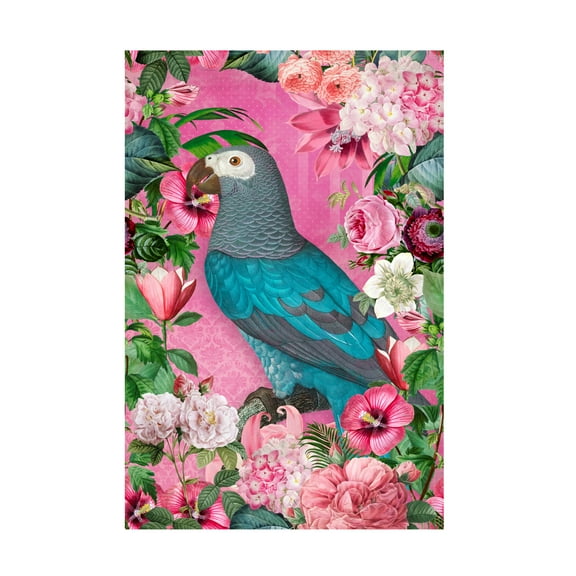 Andrea Haase 'The Parrots Paradise Garden' Canvas Art