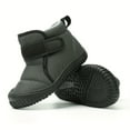 thumbnail image 1 of LNGOOR Bottes de Randonnée Unisexes pour Garçons et Tout-Petits - Bottes d'Hiver Mi-Hautes pour la Neige avec Doublure en Molleton, Fermeture à Sangle Ajustable, Semelle TPR Antidérapante - Chaudes, Confortables et en Tissu Durable, 1 of 7