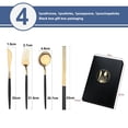 thumbnail image 2 of Ensemble de Couverts de Voyage, Ensemble de Couverts en Acier Inoxydable, Ensemble de Couverts Réutilisables, Boîte à lunch Portative pour Couverts de Camping et de Bureau, 2 of 7