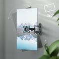 thumbnail image 4 of ONKRON TV Monitor Wall Mount - Monitor Mount for 10-35 Inch Screens up to 55 lbs - RV TV Mount 75x75 100x100 VESA Wall Mount - Fixed TV Wall Mount - Computer Monitor Wall Mount, Black TV Wall Mounts, 4 of 7