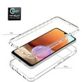 thumbnail image 5 of Feishell Gradient Clear Case for Samsung Galaxy A32 5G,Dual Layer Hybrid 2-In-1 PC + TPU Transparent Anti-Scratch Shockproof Lightweight Slim Phone Case for Samsung Galaxy A32 5G,Clear, 5 of 6