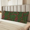 thumbnail image 2 of Fotbe Red Snake Funda para Almohada Corporal con Diseño, Funda de Microfibra Ultrasuave de 20x54 Pulgadas, Ropa de Cama Elegante, 2 of 7