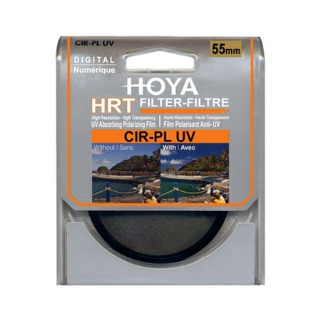 Hoya 55mm HRT Circular PL Polarizer Multi-Coated Glass Filter