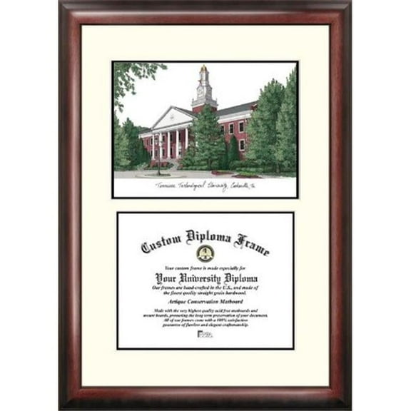 Campusimages TN998LV Tennessee Tech University Legacy Scholar Diploma Frame