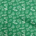 thumbnail image 1 of oneOone Tissu Flex Coton Vert Jeu Vidéo Matériel de Robe Imprimé Tissu au Mètre 40 Pouces de Large, 1 of 4