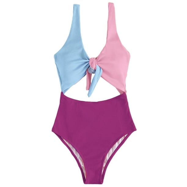 LumentoWomen Bikini Monokinis Beachwear Swimsuit One-piece Swimming ...