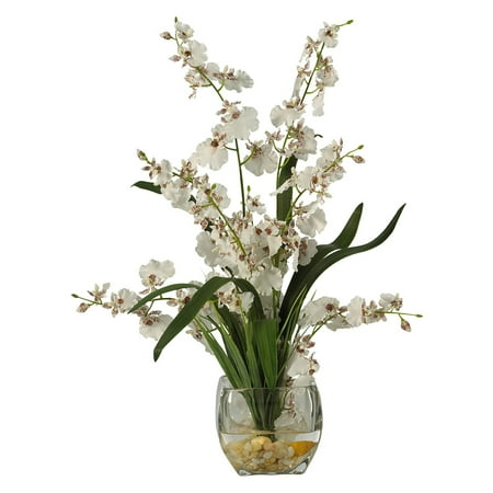 Nearly Natural Liquid Illusion Dancing Lady Orchid Silk Flower