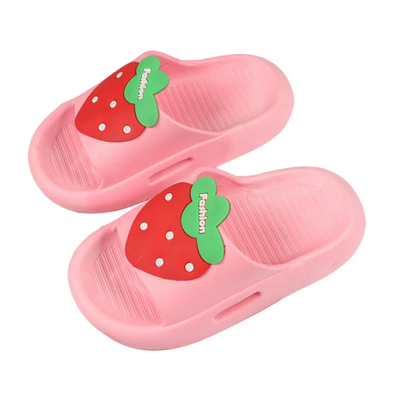 Toddler Baby Girls Slides Sandals Kids Water Shoes Soft Sole Crib