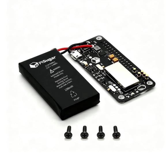 Pisugar S Portable 1200 mAh UPS Lithium Battery Pwnagotchi Power Module Power Supply for Raspberry Pi-Zero W/WH Model Accessories handhold