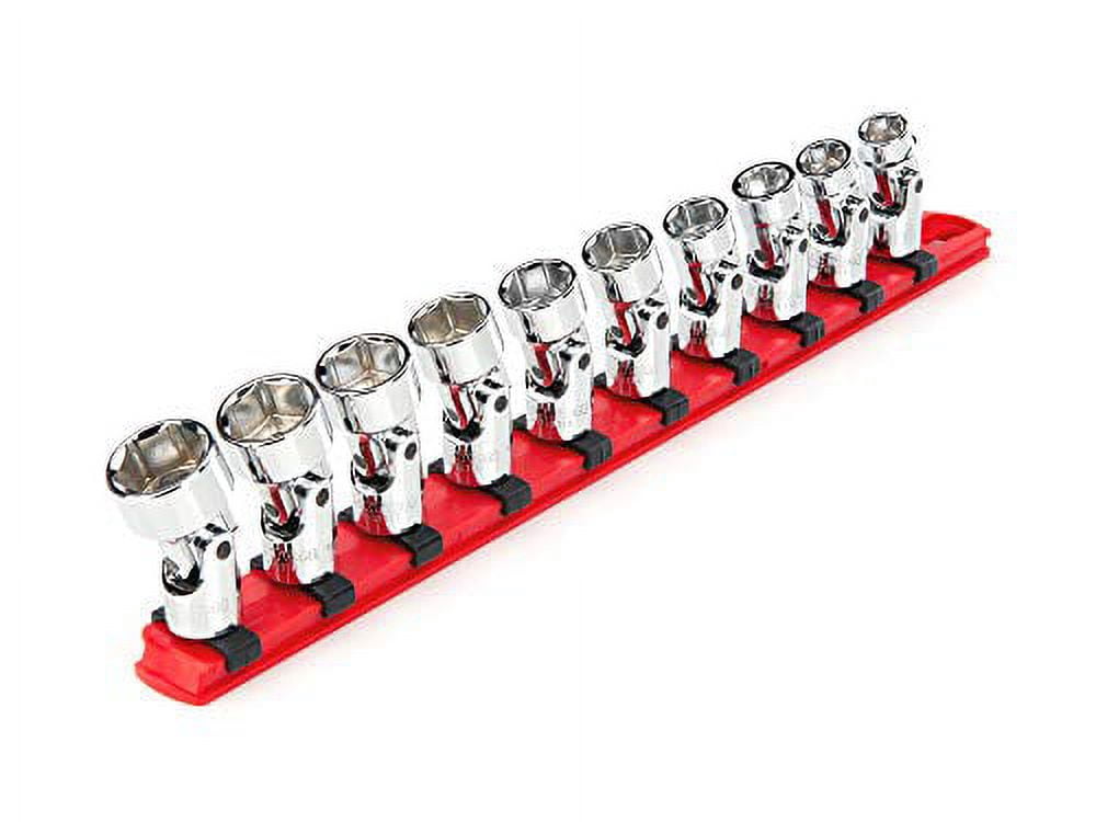 TEKTON 3/8 Inch Drive Universal Joint Socket Set, 10-Piece (10-19 mm) | SHD91119