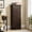 Brown, variant on Fnova 4-Drawer File Cabinet, Tall Wood Filing Cabinet for A4/Letter Size, Large Office Drawer Chest, Rustic Storage Organizer Unit for Home Office, Dark Brown
