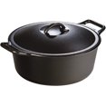 thumbnail image 1 of Lodge P12D3 Pro-Logic Pre-Seasoned 7-Quart Dutch Oven (Black), 1 of 6