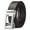 1166GS-Brown, variant on KALUNMA Ratchet Belt for Men, Mens Dress Belt Leather Automatic Adjustable Click Buckle Belts