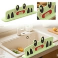 thumbnail image 1 of Suction Cup Kitchen Water Guard Deflector Edge Barrier With Sponge Strip For Dishwashing Countertop, 1 of 6