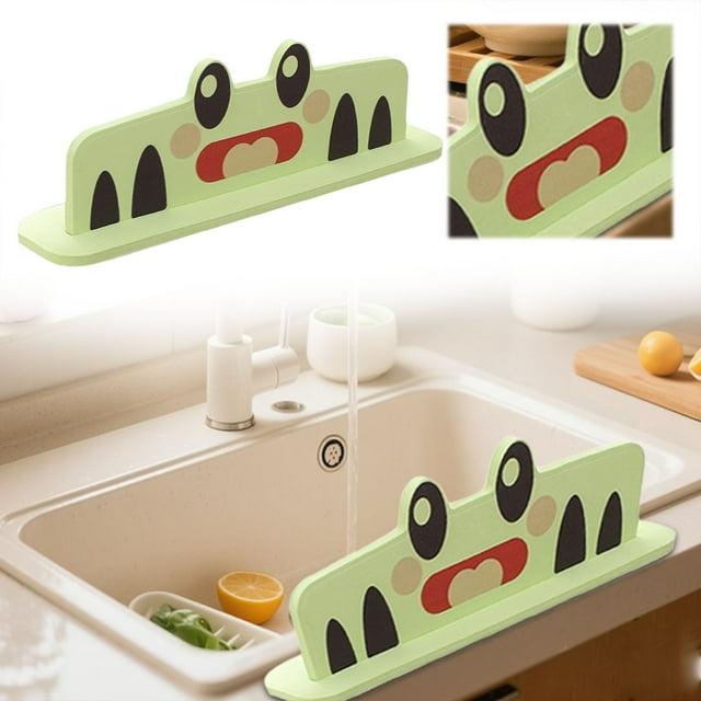 Garde de Cuisine Design avec Ventouses Solides et Bord en Éponge Souple pour Comptoir