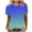 Blue, variant on Summer 2026 Womens Fashion Tops Womens Black Tops Dressy Casual Plus Size Blouses For Women Dressy Casual Plus T Shirts For Women Graphic Country