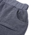 thumbnail image 4 of Hombres Casual Stitch Stripe Deportes Empalme Moda Pantalones Gruesos (Gris Oscuro / 3Xl)-160832.06 Tmvgtek Caballero, 4 of 7