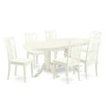 thumbnail image 2 of East West Furniture Dining Room Set Linen White, VALG7-LWH-W, 2 of 6