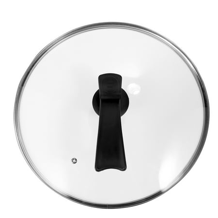 

1Pc Universal Round Pot Lid with Standing Handgrip Transparent Glass Pan Pot Cover Replacement Tempered Glass Cookware Lid with