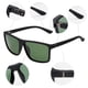 thumbnail image 4 of Gafas de Sol Polarizadas Cuadradas de Conducción para Hombre NIEEPA, 4 of 6