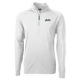 thumbnail image 2 of Men's Cutter & Buck White UCF Knights Citronaut Adapt Eco Knit Stretch Recycled Quarter-Zip Pullover Top, 2 of 3