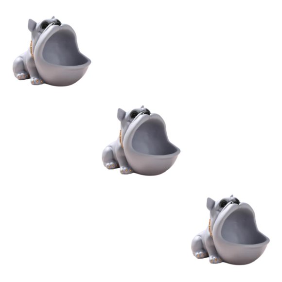 Injueey Decoración de pasillo Adorable reemplazo inodoro sala de estar Control remoto reloj de soporte de almacenamiento de llaves contenedor Type1 NO1