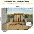 thumbnail image 3 of Peel and Stick Wallpaper Canvas Solomon Temple Model Jerusalem Modern Art Wall Mural Decor Self Adhesive and Removable 100in x 144in, 3 of 8