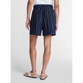 thumbnail image 4 of Time and Tru Women's Linen Blend Shorts, 5" Inseam, Sizes XS-XXXL, 4 of 6