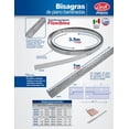 thumbnail image 2 of Bisagra de Piano Lock LBP23H 1 1/4 x 3.5 m con Orificios, 2 of 3