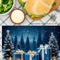 thumbnail image 3 of Jbralid Christmas Gift Box Design Placemat Set of 4 for Home Kitchen Table Decor 12x18 inch, 3 of 5
