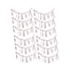 thumbnail image 5 of Guirnalda de lazos de 12 piezas para decoración de fiestas de cumpleaños. Decoración colgante para fiestas. Encaje rosa, 5 of 9