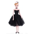 thumbnail image 1 of Vestido negro con figura de princesa, muñeca, juguete, niña de ballet, 30 cm, 1 of 2
