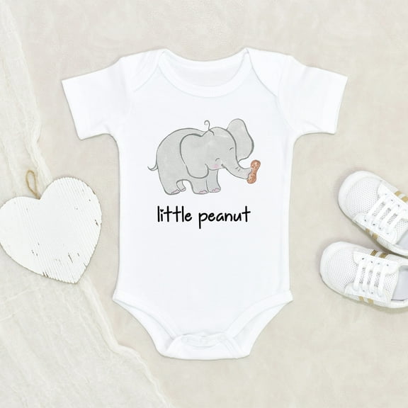 Newbabywishes - Little Pea Nut Adorable Baby Clothes for Boys and Girls - Animals Themed Baby Clothes