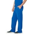 thumbnail image 5 of Adar Addition Scrub Set for Men - Classic V-Neck Scrub Top & Cargo Scrub Pants - A9300 - Royal Blue - XXS, 5 of 7