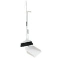 thumbnail image 4 of WRISTBIQUE White Metal Dust Pan and Brush Set, Cleaning Tool, 35.4 x 10.6 x 1.2 inches, 1 Set, 4 of 10