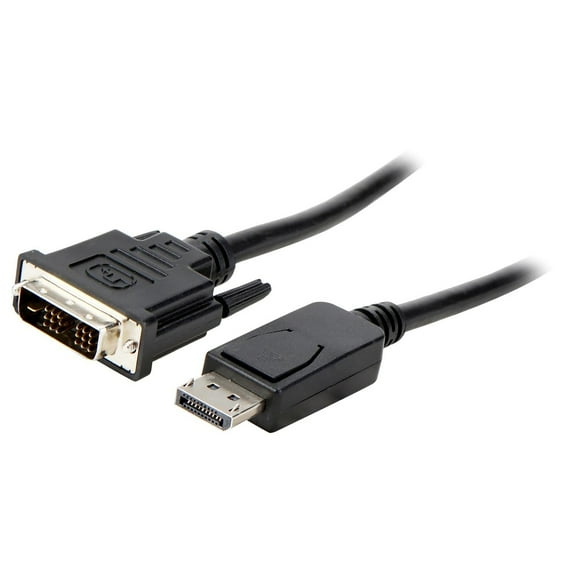 Tripp Lite DisplayPort to DVI-D Adapter Cable DP w/ Latches M/M 1080p 3ft (P581-003)