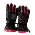 thumbnail image 3 of TAIAOJING Womens Winter Gloves Gloves Adult Snow Windproof Mittens Outdoor Sports Skiing, 3 of 3