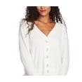 thumbnail image 2 of 1.State Womens v neck Button down Sweater, 2 of 3