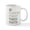 White, variant on CafePress - Coffee Then Math Mugs - 11 oz Ceramic Mug - Novelty Coffee Tea Cup