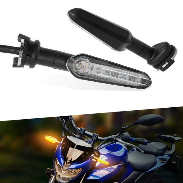 2 Piezas Para YAMAHA YZF R15 V1 V2 V3 V4 R15M Señales De Giro Luz Trasera Delantera Cambio Luces Traseras Intermitentes Indicador MT 03 25 Accesorios