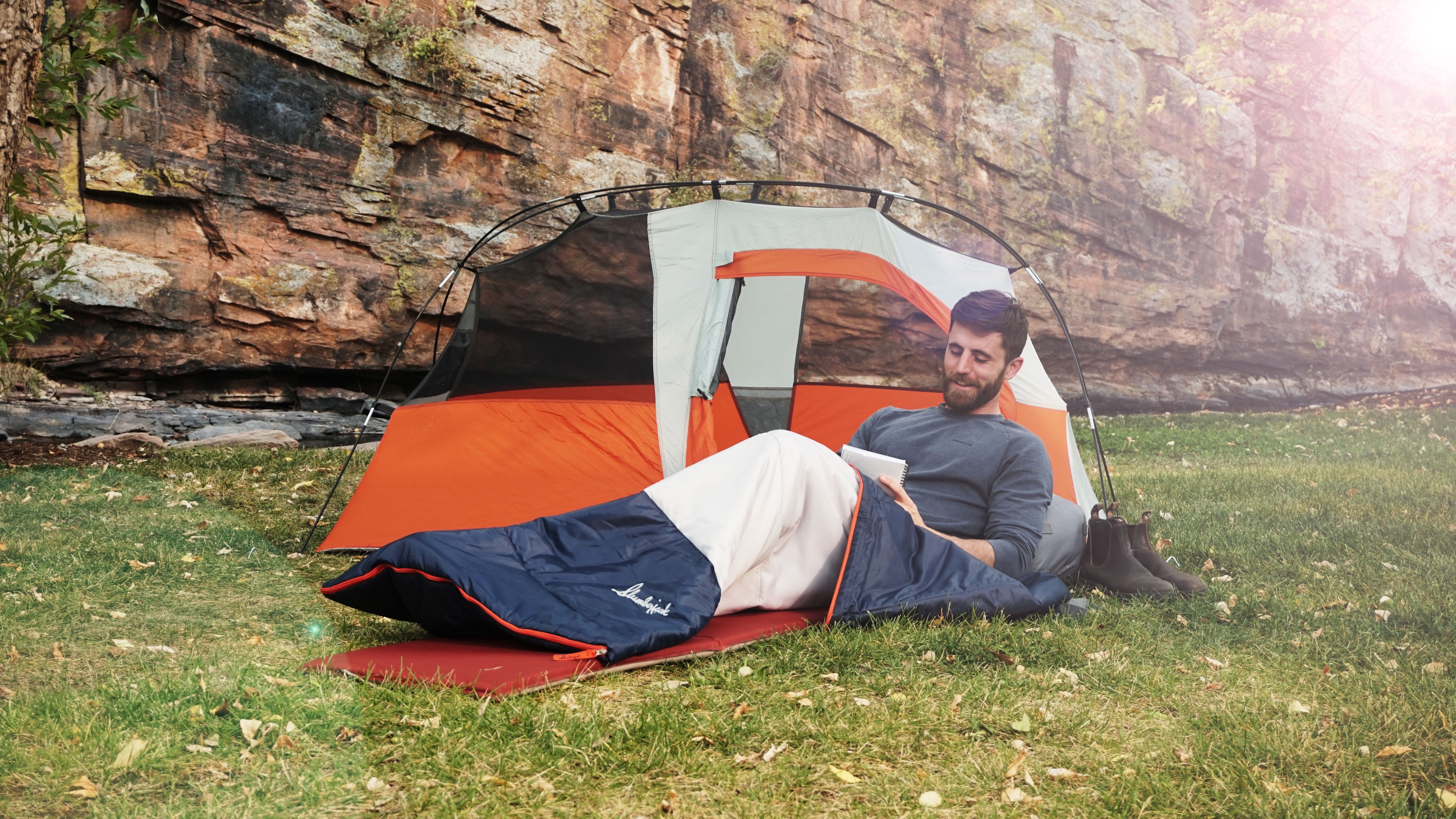 Slumberjack Sky Lake 40-Degree Rectangular Sleeping Bag, 33"x75"